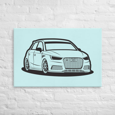 Individuelles Autoposter – Leinwandposter